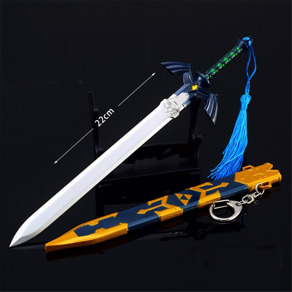 Nakorara ゼルダの伝説 マスターソード   ブレスオブザワイルド 22cm  ダイキャスト製　手遊び　武器レプリカ　アクセサリー