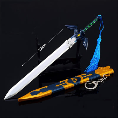 Nakorara ゼルダの伝説 マスターソード   ブレスオブザワイルド 22cm  ダイキャスト製　手遊び　武器レプリカ　アクセサリー