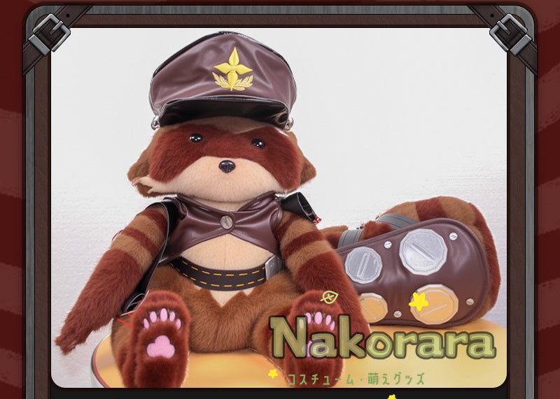 Nakorara　ゼンレスゾーンゼロ　浮波柚葉　コスプレ衣装 怪啖屋　柚葉 セーラー服　鞄＋髪飾りセット　Ukinami Yuzuha　地雷系　狸の尻尾 かまちー追加　イベント　おもちゃ　狸ぬいぐるみ　