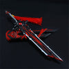 Nakorara　原神　狼の末路 21cm  鞘付ミニチュア　武器モデル　ダイキャスト製　装備品　アクセサリー　武器ファン向け　おもちゃ　レプリカ