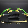 Nakorara　原神　蒼翠の狩猟弓 17cm ミニチュア　武器モデル　ダイキャスト製　装備品　アクセサリー　武器ファン向け　おもちゃ　レプリカ