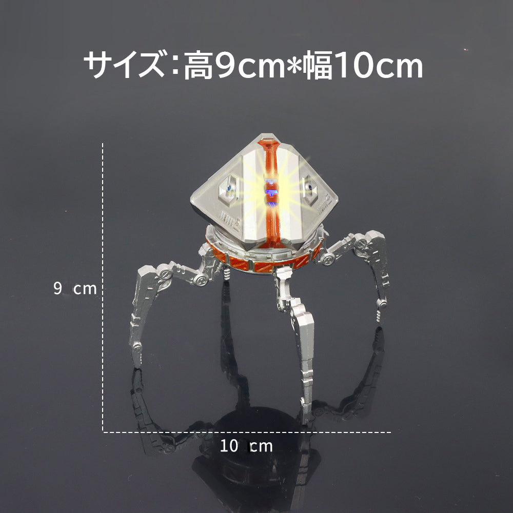 Nakorara　エーペックスレジェンズ ミニチュア　ロボット 6cm Apex 武器モデル　電発光　Robotto キーホルダー　ダイキャスト製　装備品　アクセサリー　武器ファン向け　おもちゃ　レプリカ