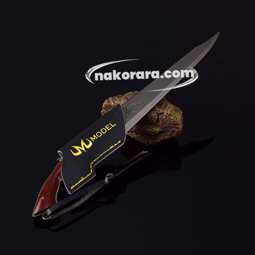 Nakorara　ファイナルファンタジー　ライオンハート　22cm　グレー色　FF8　武器レプリカ　スコール　連続剣ミニチュア　武器　ダイキャスト製　アクセサリー　おもちゃ　武器ファン向け