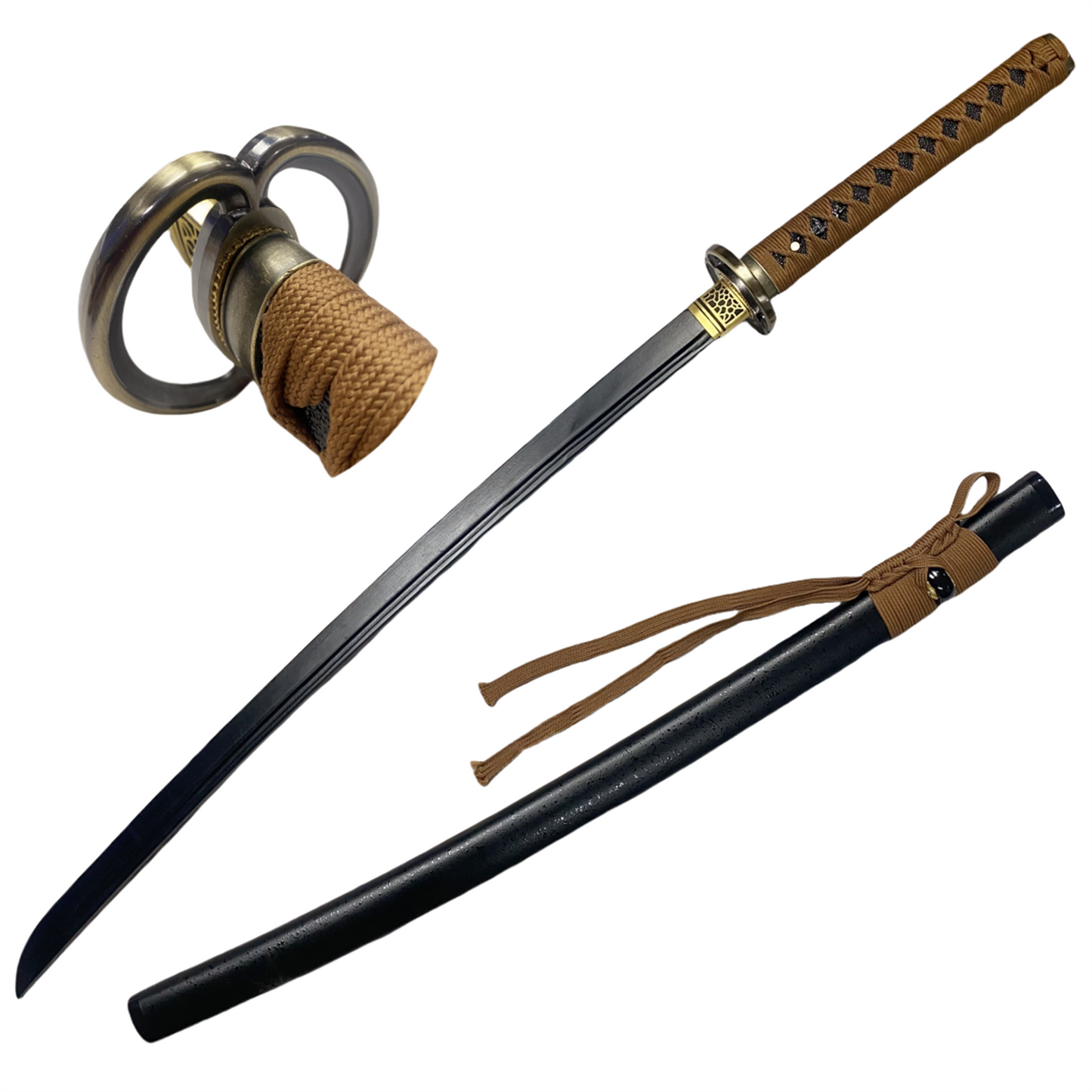 Nakorara 日本風 装飾品　鳳凰の羽　103cm Nakorara　サムライ用　日本刀　武器モデル　汎用刀　仕上げ模造刀　レプリカ　和風　コスプレ道具 唐風　模造刀　木刃　樹脂刃　工芸品　武士刀　サムライ　ソード　ハロウィン
