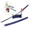 Nakorara　ミニチュア　鬼滅の刃　炭治郎　ヒノカミ神楽　ダイキャスト製　26cm　ミニ日輪刀　合金製　コスプレ　道具　飾り　キーホルダー　プレゼント　刀剣　ハロウィン　おもちゃ