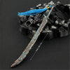 Nakorara デビルメイクライ5　閻魔刀 ミニチュア　22cm DMC 武器モデル　ダンテ キーホルダー　ダイキャスト製　装備品　アクセサリー　武器ファン向け　おもちゃ　レプリカ