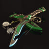 Nakorara APEX　Apex Legends　12cm　バンガロール　緑色　ミニチュア　ダイキャスト製　武器モデル　工芸品　装備品　アクセサリー