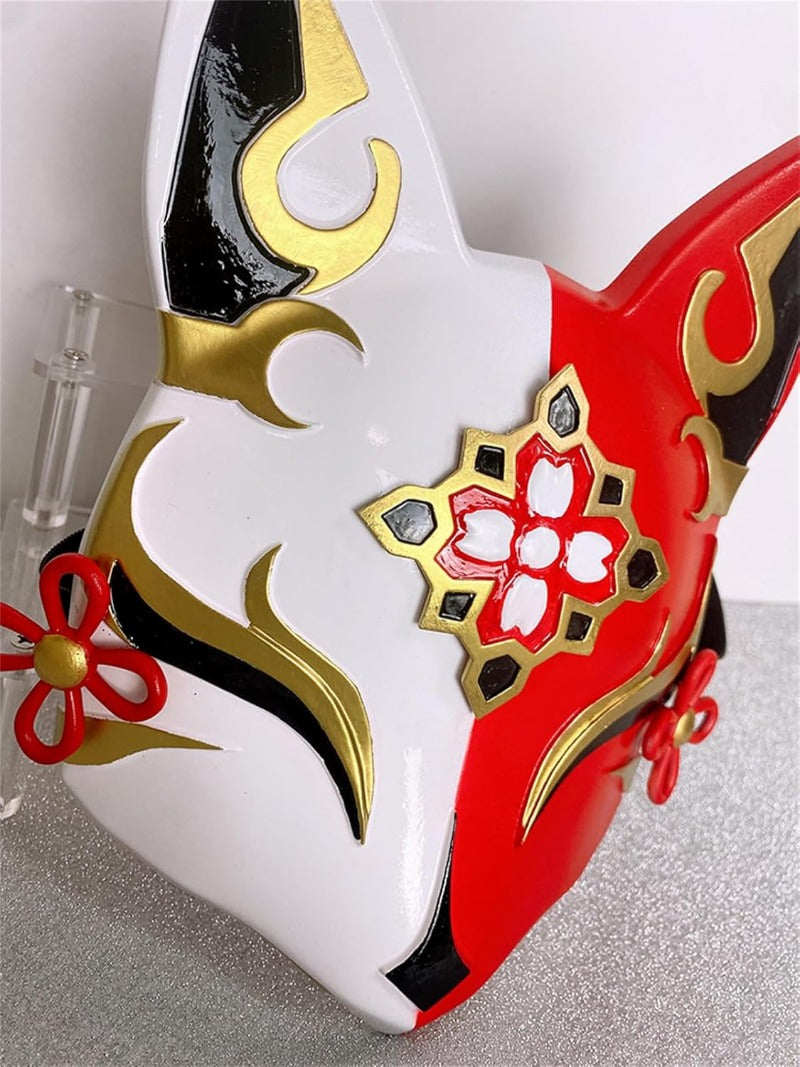 Nakorara 崩壊スターレイル 花火の仮面 16.2*23.5cm 仮面の愚者 骸狐