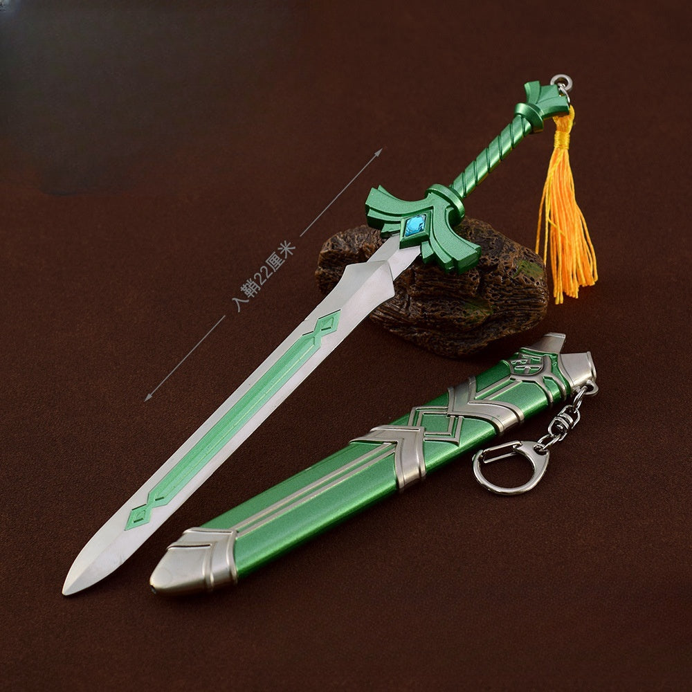 Nakorara  ゼルダの伝説 女神の白刃剣 22cm ミニチュア　武器モデル　ブレスオブザワイルド  　萌えグッズ　アクセサリー　武器ファン向け