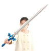 Nakorara ティアキン リンク 剣 マスターソード PU製 コスプレ 装備 Link  子供用　ゼルダの 武器 伝説 模造刀 模擬刀 観賞用 コレクション コスプレ道具 イベント プレゼント グッズ 道具 小物