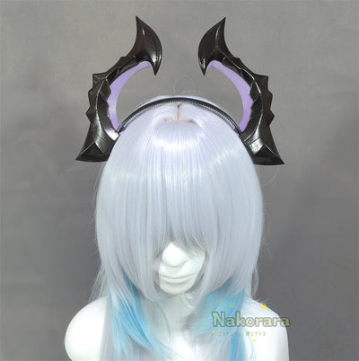 Nakorara 原神　ドゥリン　角　髪飾り　コスプレ道具　16cm　Durin　アクセサリー　龍人・ホムンクルス　イベント　ドラゴンスパイン　PLA材質