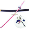 Nakorara　ミニチュア　鬼滅の刃　炭治郎　ヒノカミ神楽　ダイキャスト製　26cm　ミニ日輪刀　合金製　コスプレ　道具　飾り　キーホルダー　プレゼント　刀剣　ハロウィン　おもちゃ