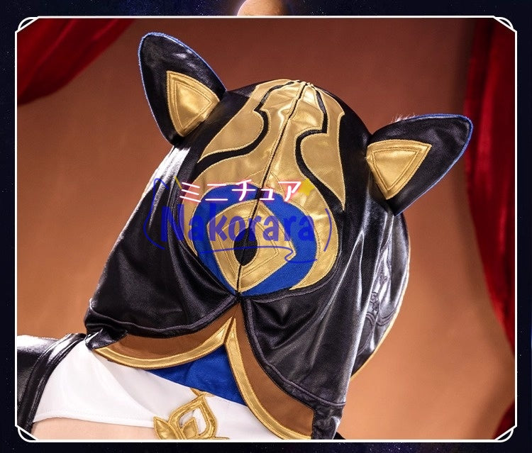 Nakorara 崩壊スターレイル　サフェル　Cipher　オンパロス　コスプレ衣装　コスチューム　イベント　3d樹脂パーツ＋尻尾付き