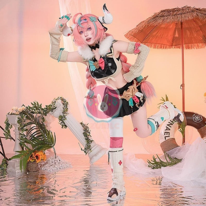 原神 ヴァレサ 　コスプレ衣装　マスク付き 尻尾 コスチュームセット 3D樹脂アクセサリー グッズ げんしん cosplay イベント