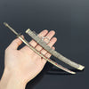 Nakorara　ミニチュア　エルデンリング 隕鉄の刀 22cm レプリカ　キーホルダー　ダイキャスト製　モデル　武器ファン　アクセサリー　おもちゃ　武器ファン向け