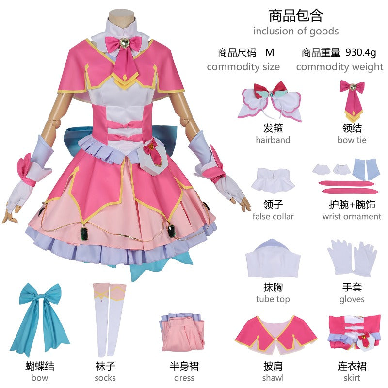 Nakorara 名探偵プリキュア！明智 あんな  森亜 るるか　小林 みくる　コスプレ衣装　ドレス　舞台服　コスチューム