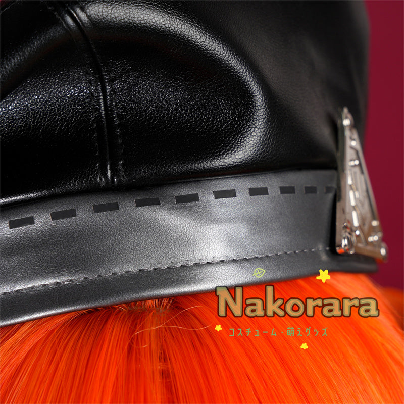 Nakorara ゼンゼロ オルペウス コスプレ衣装 帽子＋角付　ZZZ　オボルス小隊　コスチューム　鬼火　尻尾追加　イベント
