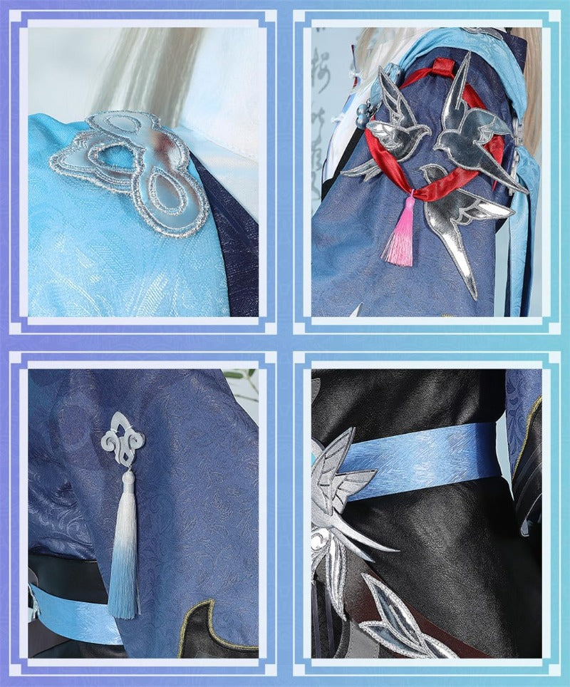 崩壊スターレイル 彦卿 コスプレ衣装 コスチュームセット 金属アクセサリー グッズ  cosplay 変装