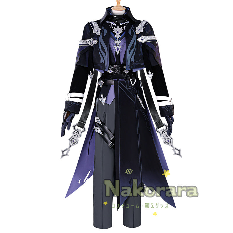 Nakorara　原神 フリンズ　コスプレ　ナドクライ　Genshin　コスチューム　ライトキーパー　雷元素　 闇影と灯り　仮装