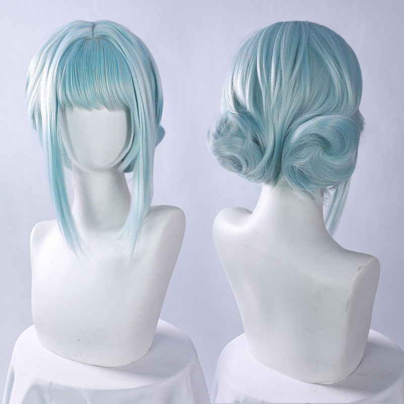 【即購入◎】原神 イネファ 風 セット済み コスプレウィッグ 五次元 原神 コスプレ イネファ ウィッグ