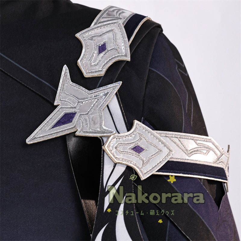 Nakorara　原神 フリンズ　コスプレ　ナドクライ　Genshin　コスチューム　ライトキーパー　雷元素　 闇影と灯り　仮装