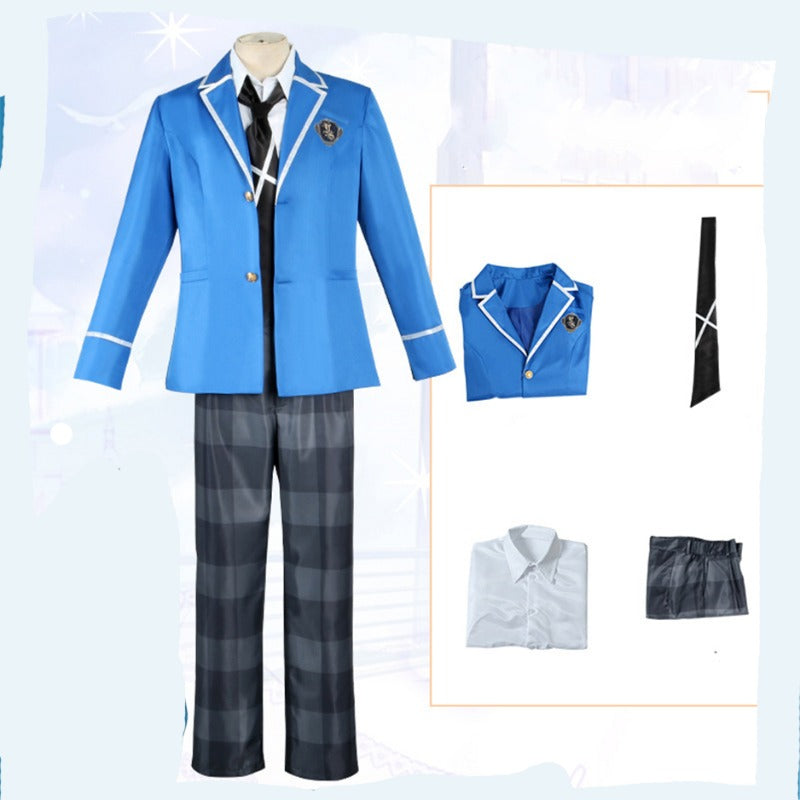 Nakorara あんさんぶるスターズ   夢ノ咲学院 男子制服 コスプレ衣装 ネクタイ3色セット コスチューム 学園 cosplay 仮装 変装 コスプレ イベント パーティ