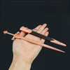 Nakorara エルデンリング ミケラの騎士剣 22cm キーホルダー　ダイキャスト製　モデル　武器ファン　アクセサリー　おもちゃ　可動　ミニチュア塗装済み完成品