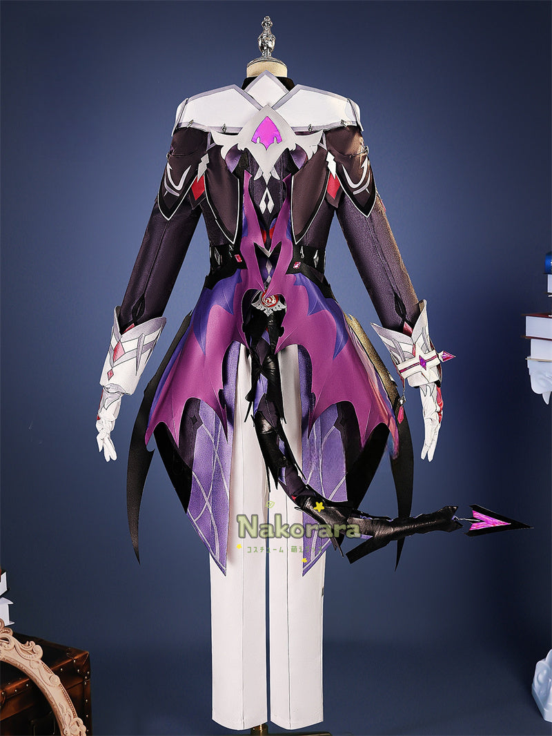 Nakorara 原神 ドゥリン コスプレ衣装　 毒龍ドゥリン   角と翼付   魔神任務 神の目　イベント　 イベント対応 ブーツ追加可能