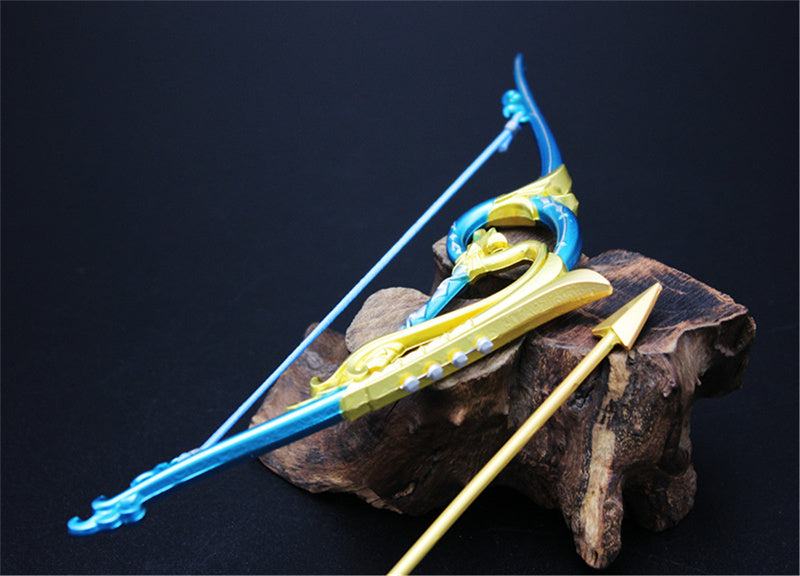 Nakorara　原神　終焉を嘆く詩　17cm ミニチュア　チェーンブレイカー　武器モデル　キーホルダー　ダイキャスト製　装備品　アクセサリー　武器ファン向け　おもちゃ　レプリカ