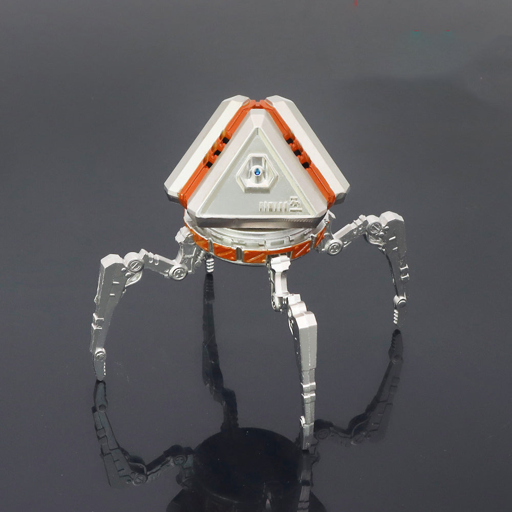 Nakorara　エーペックスレジェンズ ミニチュア　ロボット 6cm Apex 武器モデル　電発光　Robotto キーホルダー　ダイキャスト製　装備品　アクセサリー　武器ファン向け　おもちゃ　レプリカ