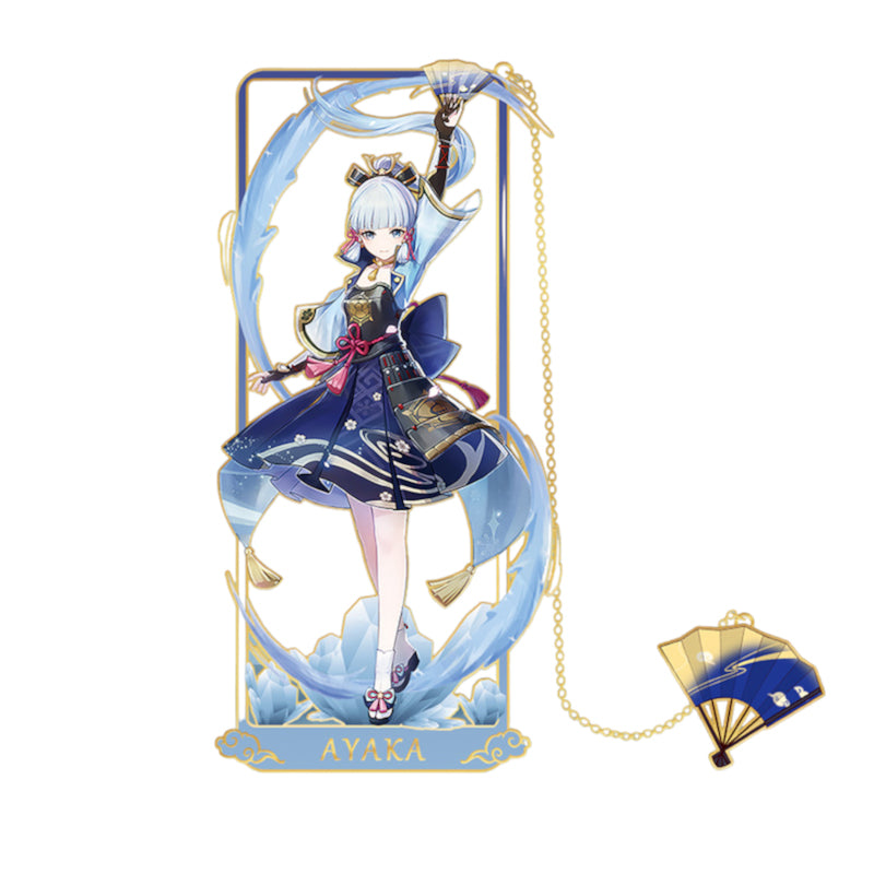 Nakorara 　原神　栞　金属製　アクセサリー　おもちゃ　プレゼント　デザイン　萌えグッズ　小物