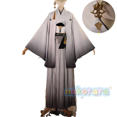 Nakorara　サイレントヒルf 　常喜 寿幸　和服　コスプレ衣装　イヤリング付き　3d樹脂パーツ　イベント　狐面の男 SILENT HILL&nbsp;f　コスチューム　ハロウィン